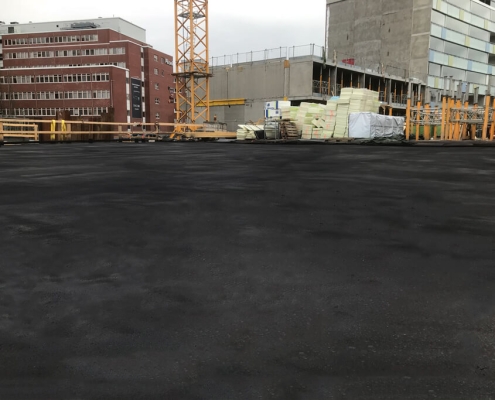 Waterproofing parking deck