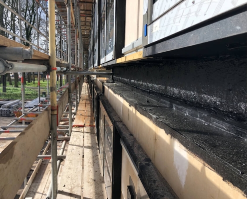 Waterproofing prefab elements