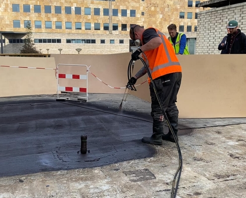 liquid system concrete decking