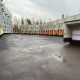 concrete deck waterproof coated