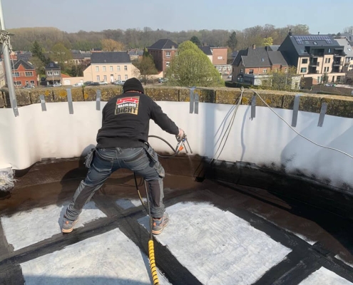 liquid coating roof